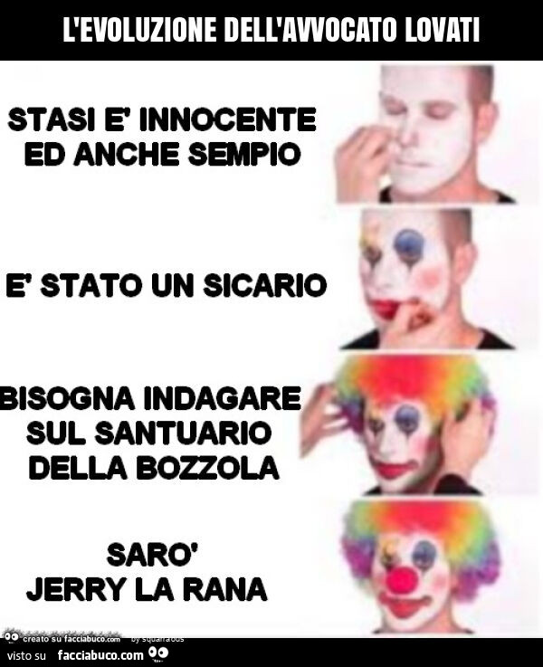 L'evoluzione dell'avvocato lovati
