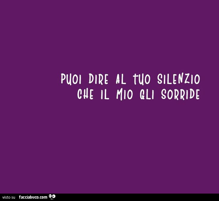 Silenzio