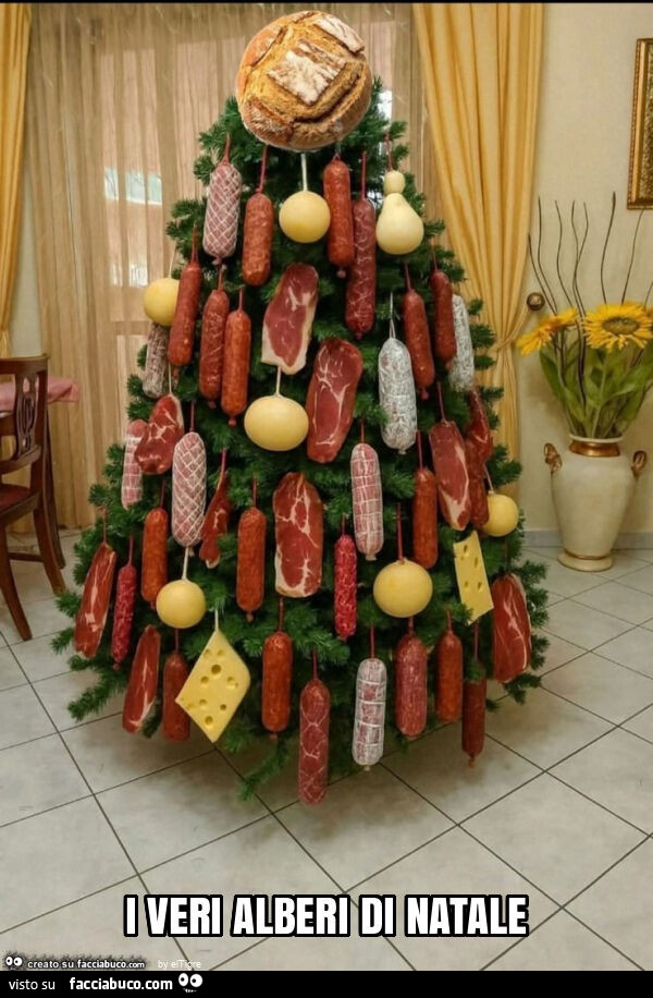 I veri alberi di natale