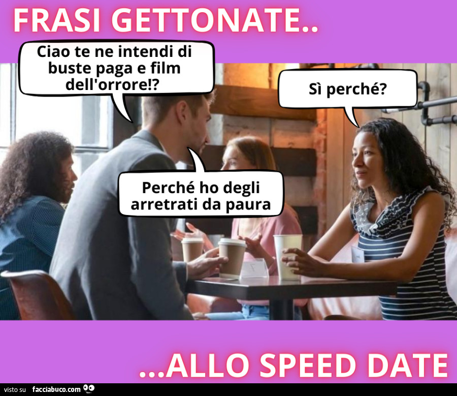 Speed date meme