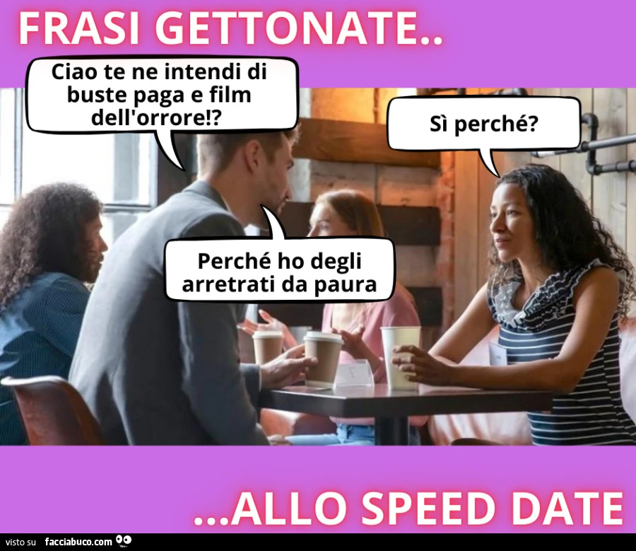 Speed date meme