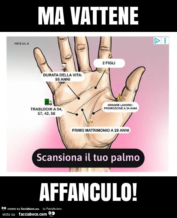 Ma vattene affanculo