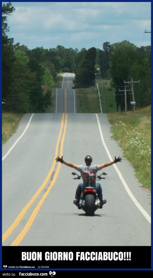 Buon giorno facciabuco
