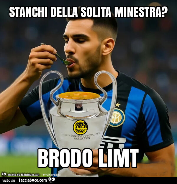 Stanchi della solita minestra? Brodo limt