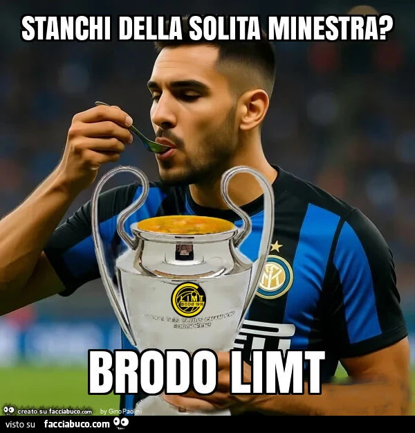 Stanchi della solita minestra? Brodo limt