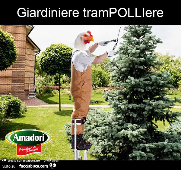 Giardiniere trampolliere