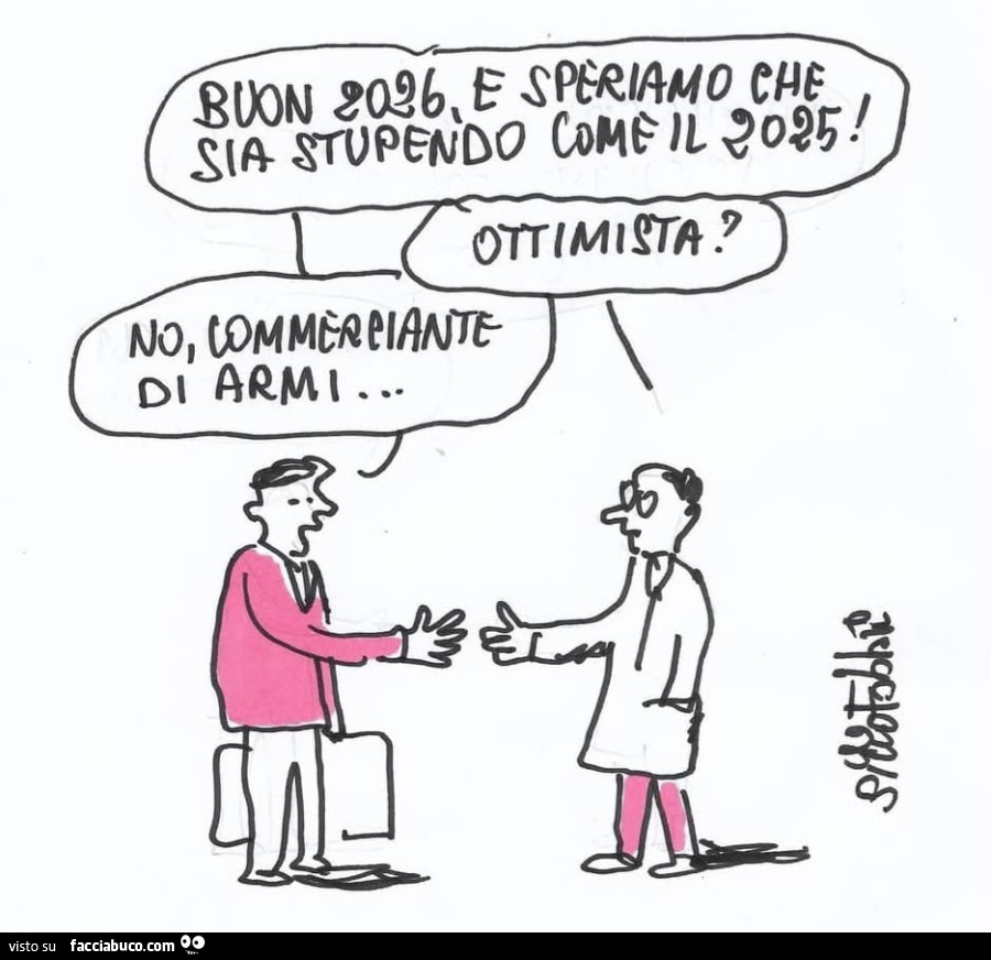 Buon 2026 e speriamo che sia stupendo come il 2025