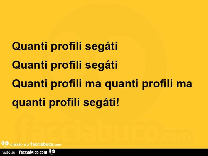 Quanti profili segรกtiย quanti profili segรกtiย quanti profili ma quanti profili ma quanti profili segรกti