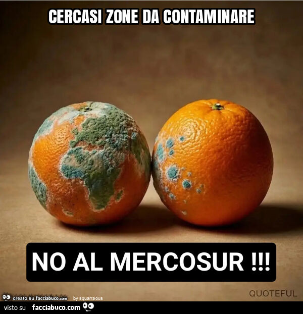 Cercasi zone da contaminare