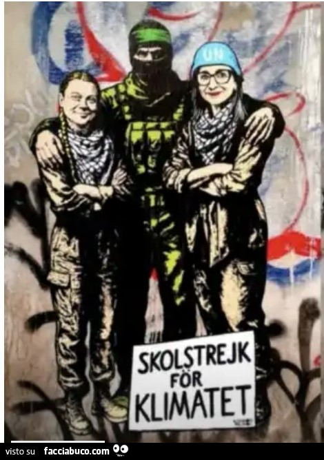 Thunberg, Albanese, Hamas