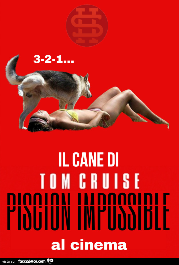 Il cane di Tom Cruise Pission Impossibile