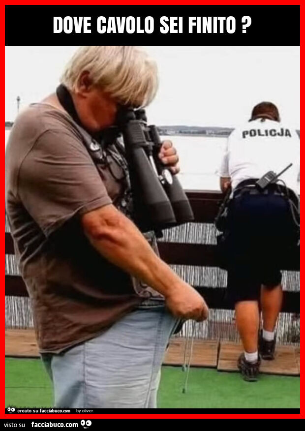Dove cavolo sei finito?