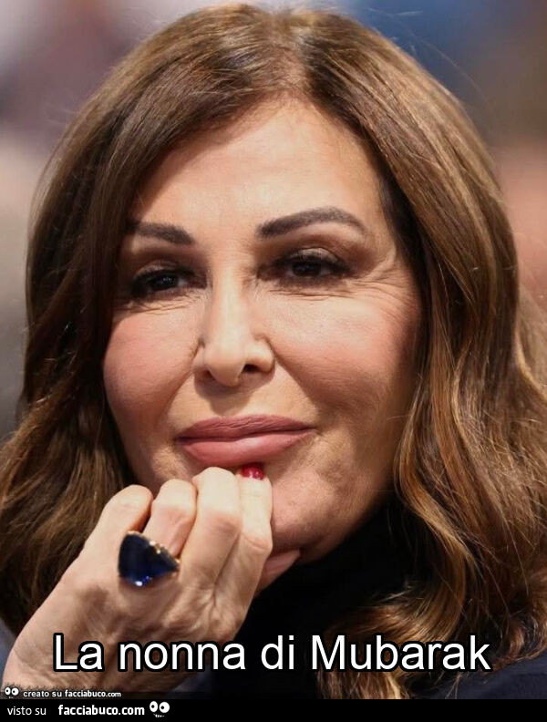 La nonna di mubarak