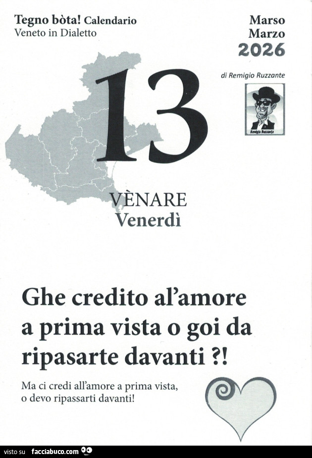 Ghe credito al'amore a prima vista o goi da ripasarte davanti?! Ma ci credi all'amore a prima vista, o devo ripassarti davanti?
