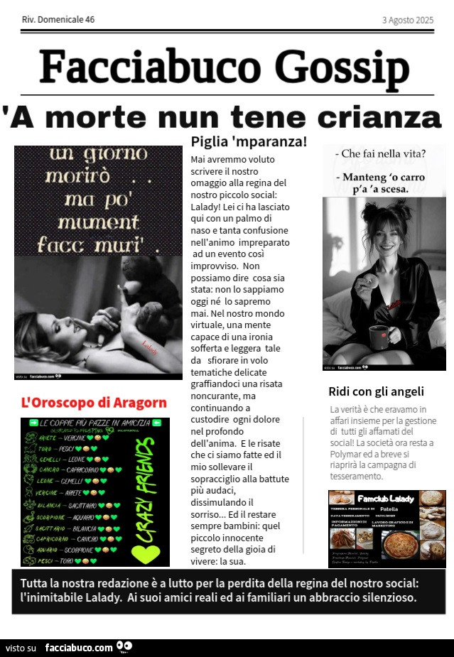 Facciabuco Gossip 46