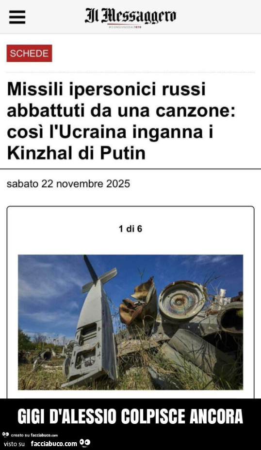 Gigi d'alessio colpisce ancora