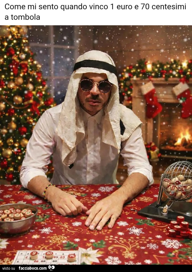 Come mi sento quando vinco 1 euro e 70 centesimi a tombola