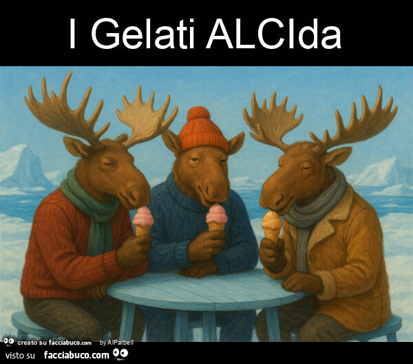 I gelati alcida