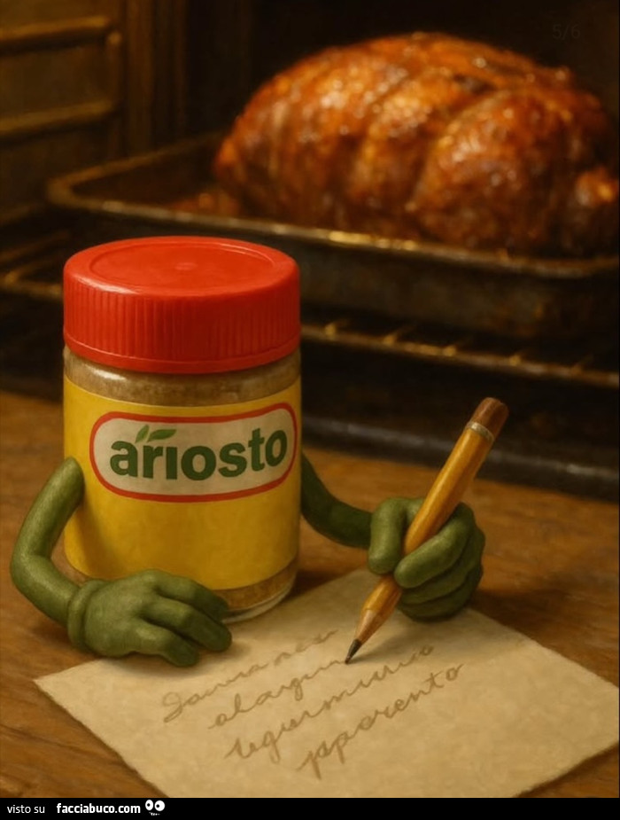 Ariosto scrive
