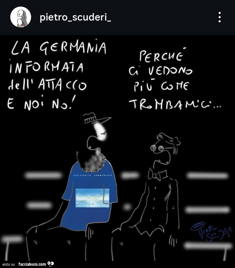 La Germania informata dell'attacco e noi no! Perchè ci vedono più con me trombamici