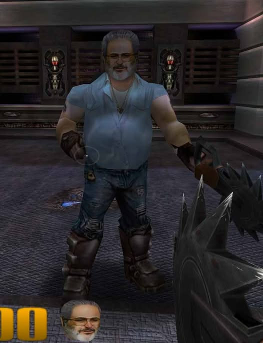 Mario brega quake 3