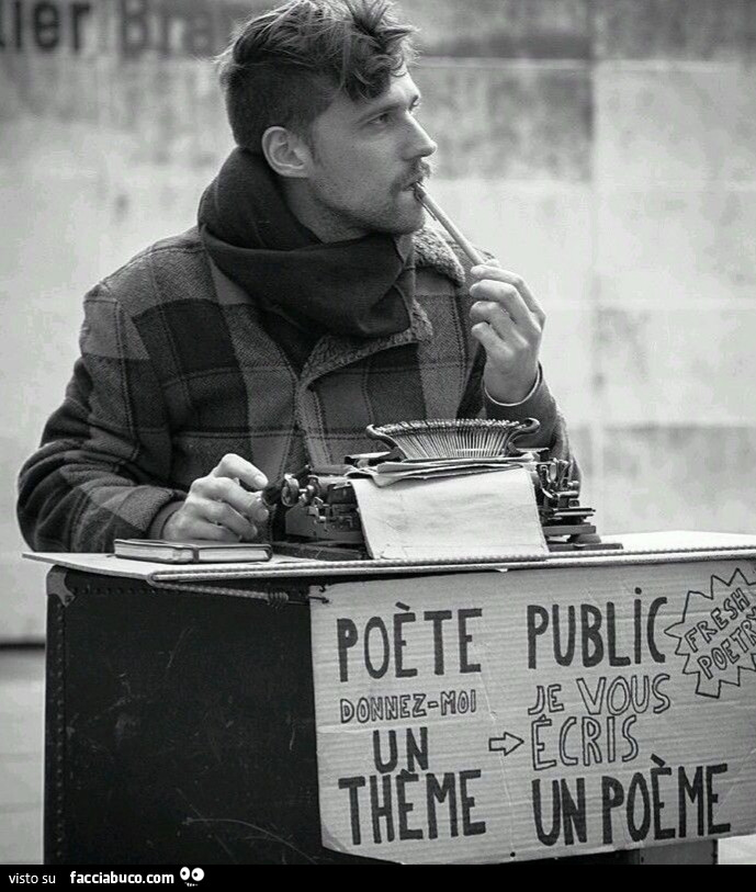 Poeta pubblico