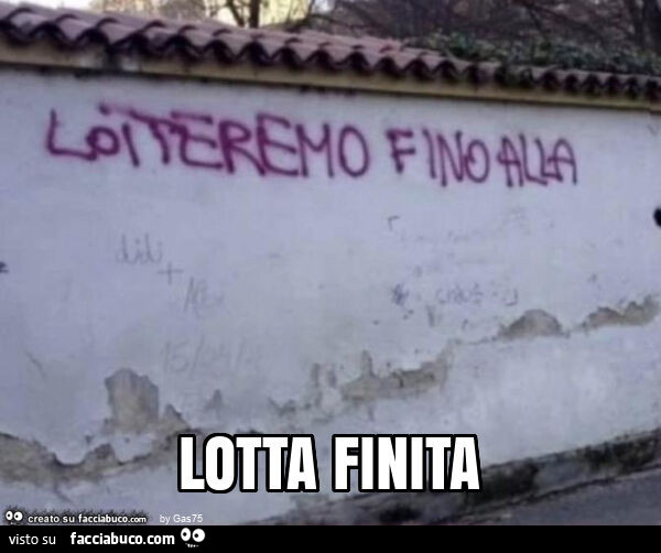 Lotta finita