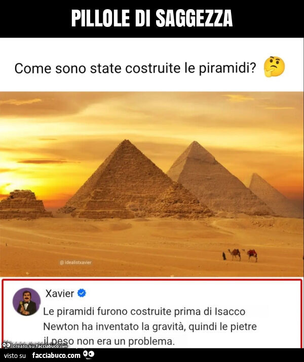 Pillole di saggezza