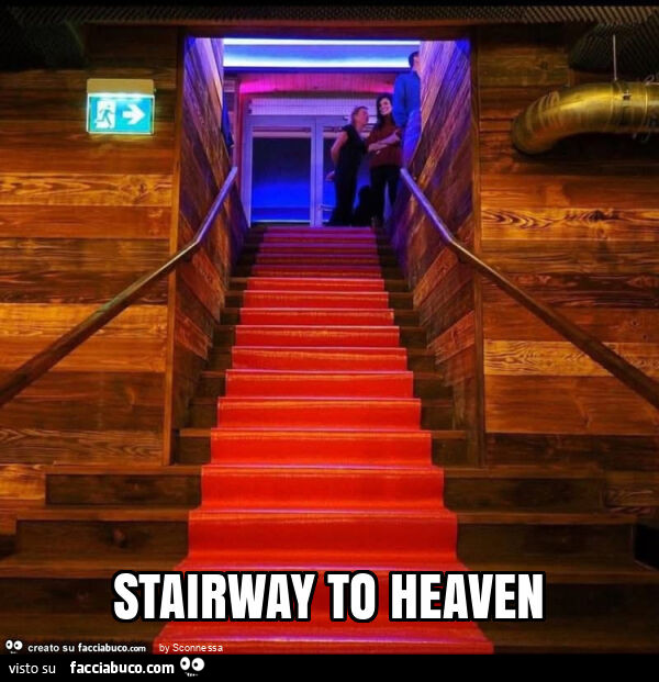 Stairway to heaven