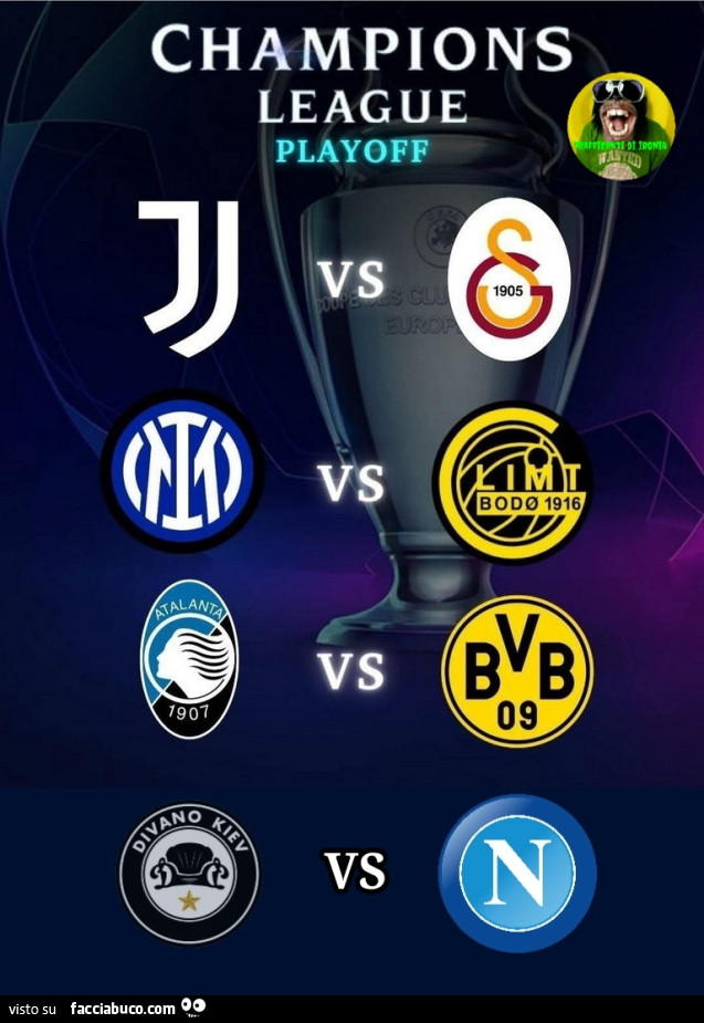 Champions League playoff