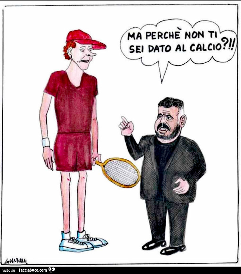 Ma perchè non ti sei dato al calcio?