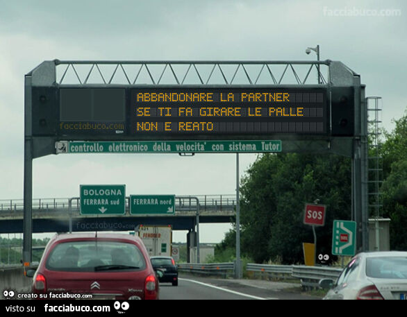 Abbandonare la partner se ti fa girare le palle non è reato