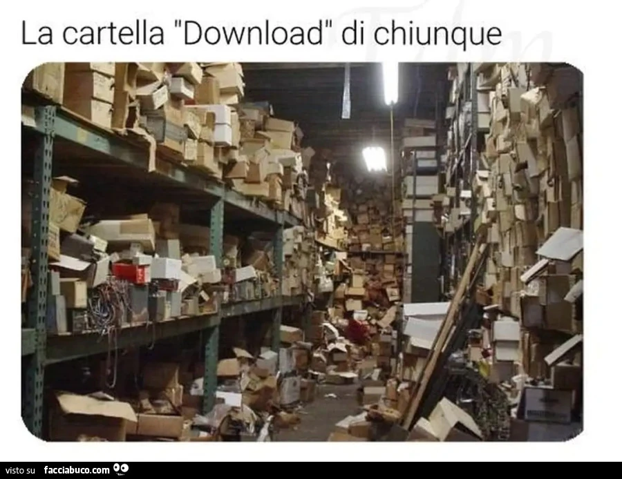 La cartella download di chiunque