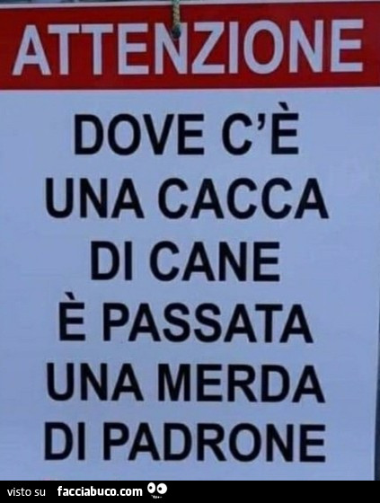 Cacca di cane