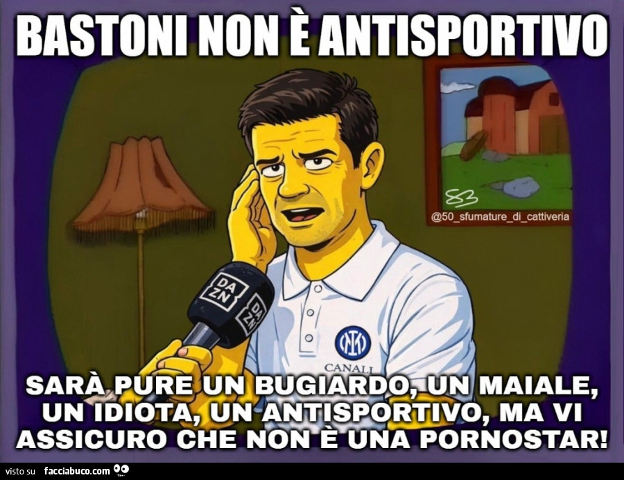 Bastoni non è antisportivo