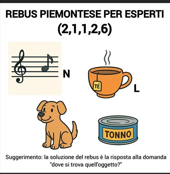 Rebus piemontese per esperti
