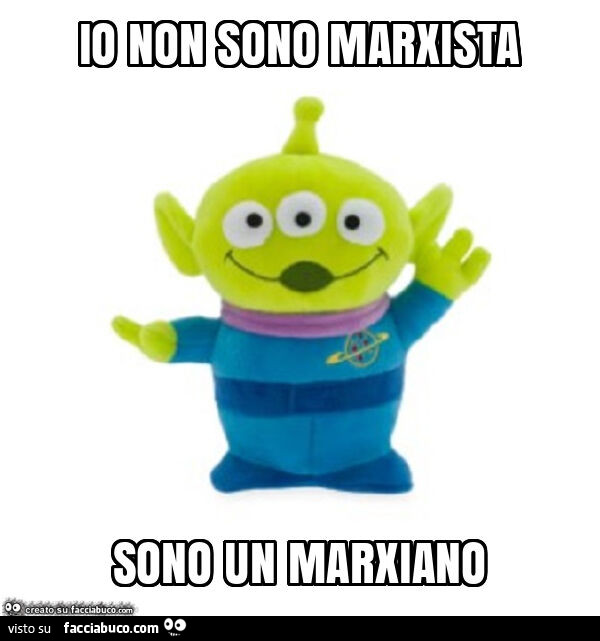 Io non sono marxista sono un marxiano