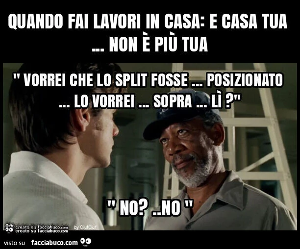 Quando fai lavori in casa: e casa tua&hellip; non è più tua
