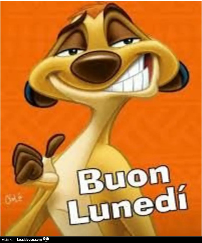 Buon Lunedì