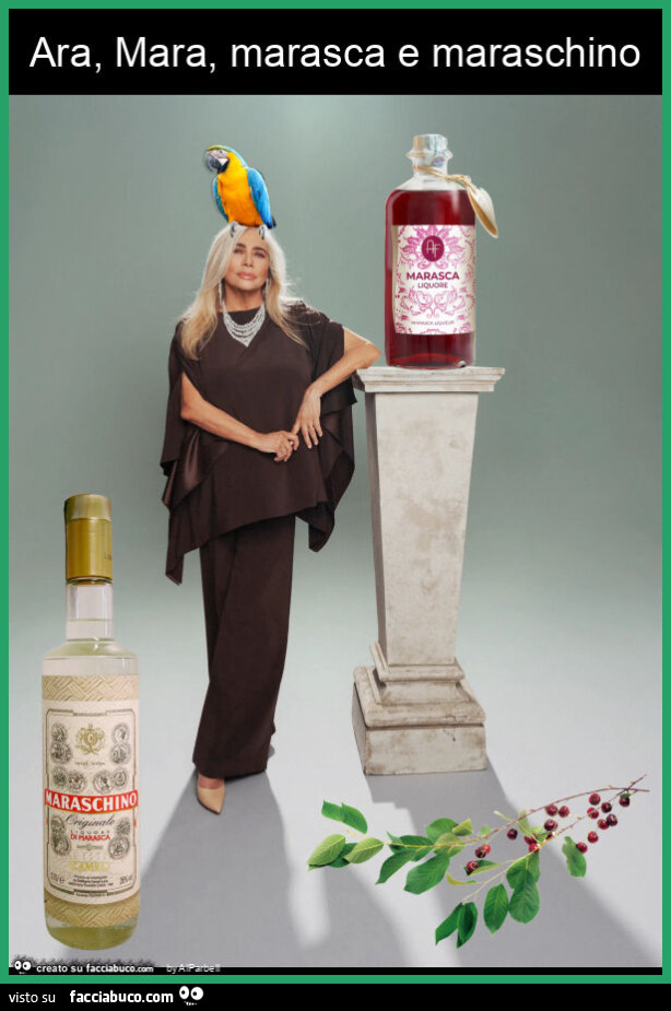Ara, mara, marasca e maraschino