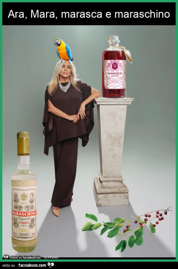 Ara, mara, marasca e maraschino