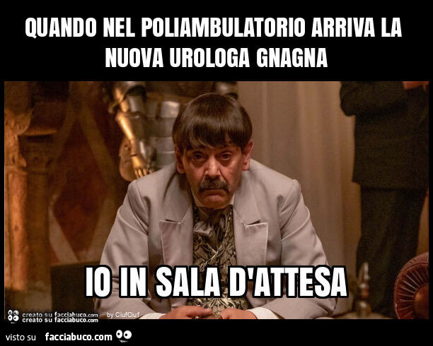 Quando nel poliambulatorio arriva la nuova urologa gnagna