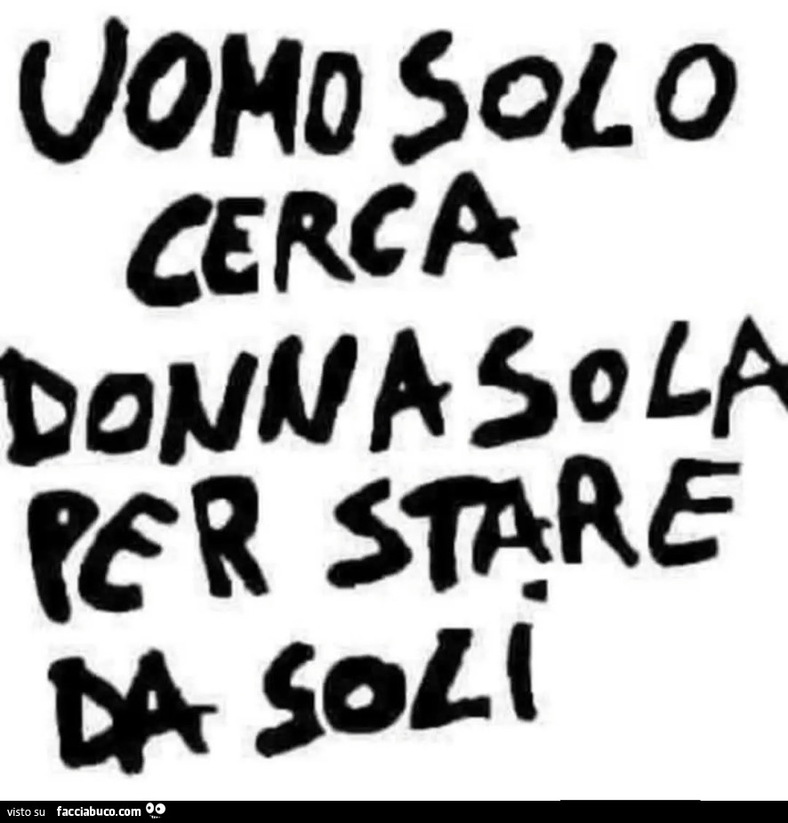 Uomo solo