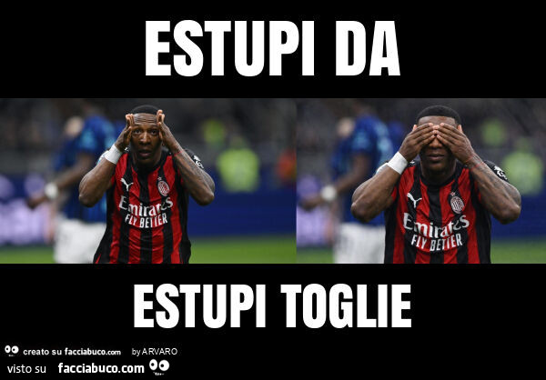 Estupi da estupi toglie