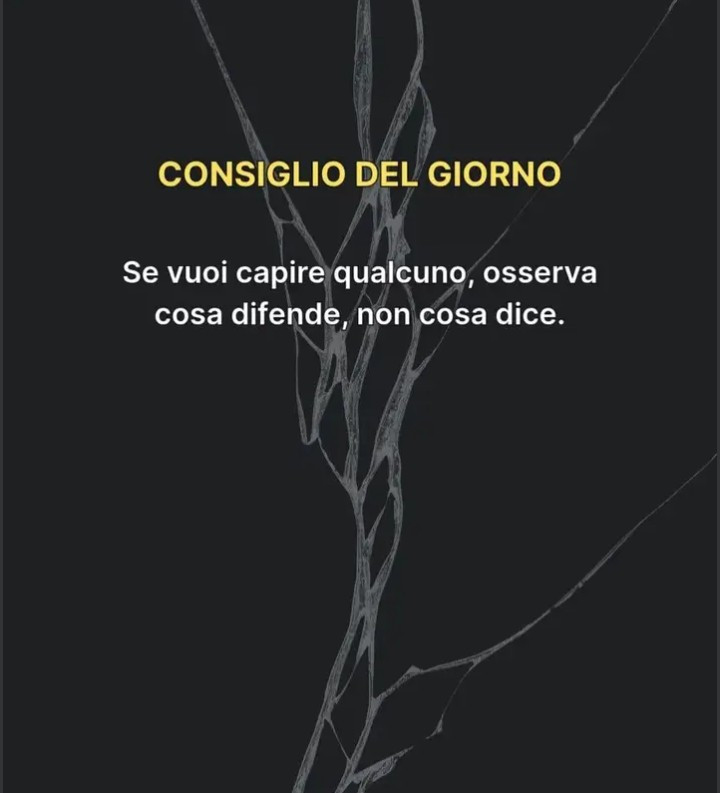 Consiglio del giorno