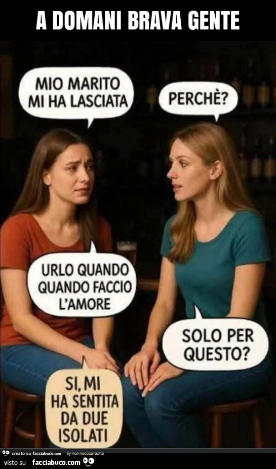 A domani brava gente