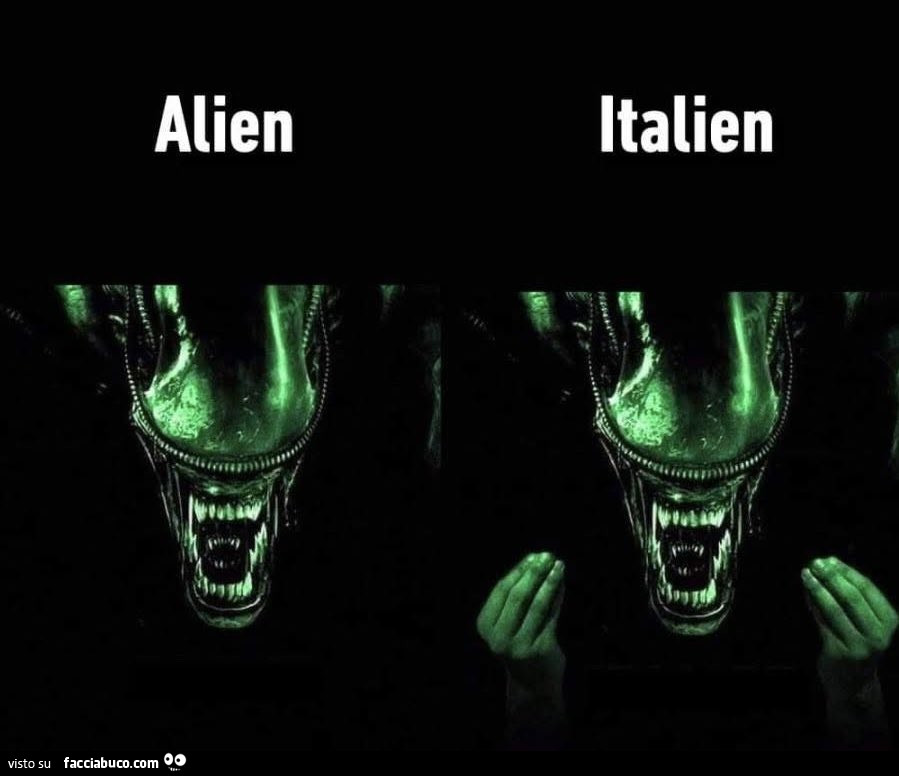 Alien Italien