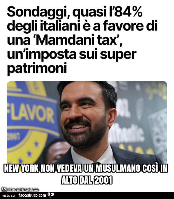 New york non vedeva un musulmano così in alto dal 2001