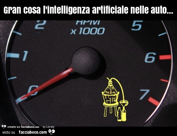 Gran cosa l'intelligenza artificiale nelle auto&hellip;