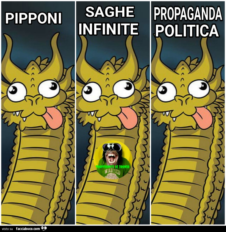 Pipponi saghe infinite propaganda politica